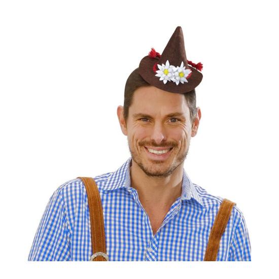 Mini Chapéu Bávaro Edelweiss Unissex