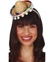 Mini sombrero de mexicano para mujer