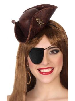 Mini chapéu pirata fashion