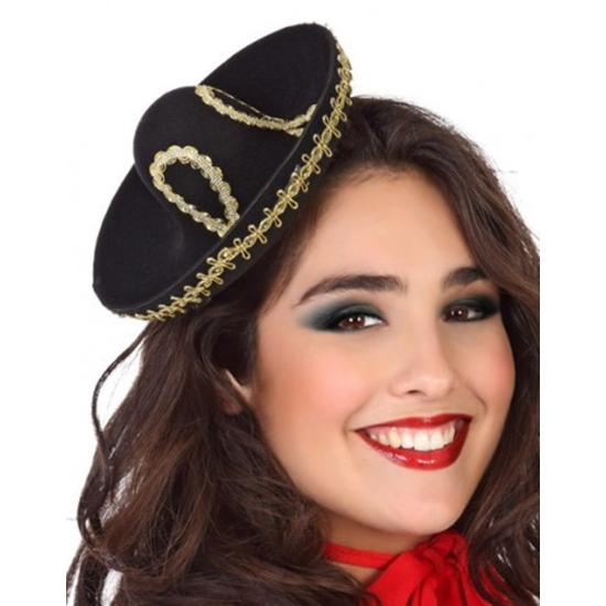 Mini chapéu mexicano de feltro