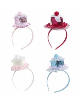 Mini Chapéu Bolo Brilhante