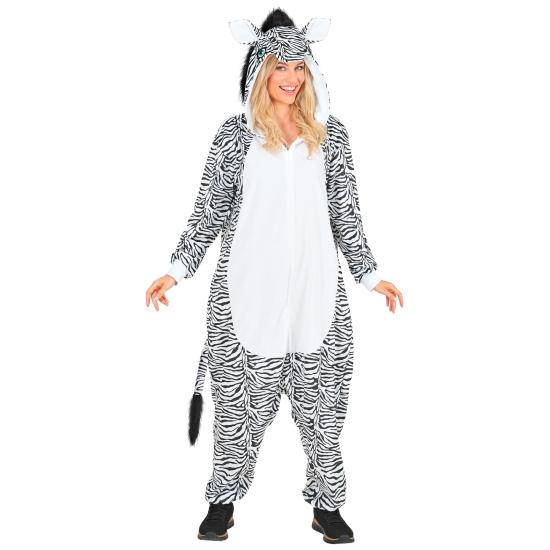 Macaco Zebra de Pelúcia Unissex para Adultos