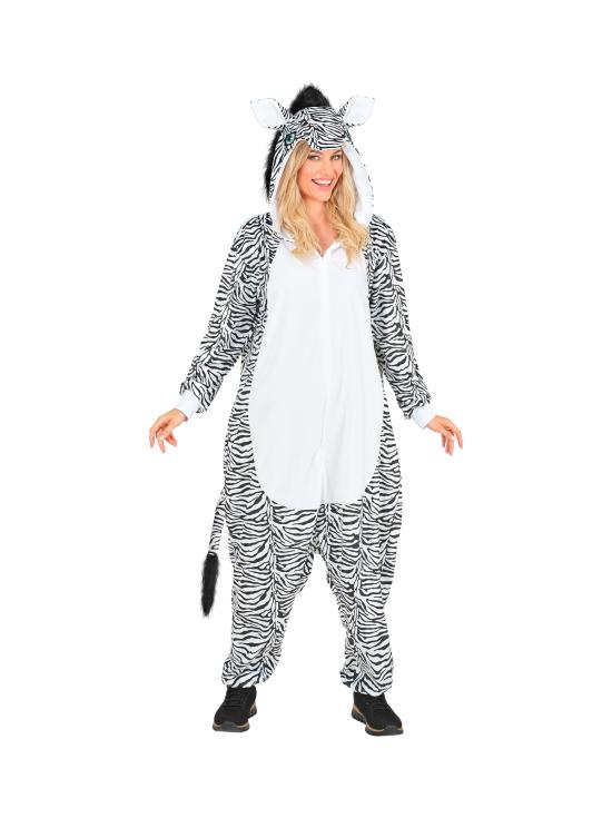 Macaco Zebra de Pelúcia Unissex para Adultos