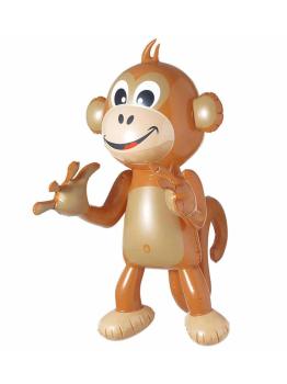 Macaco inflável de 50 cm.