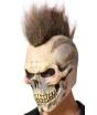 Máscara Caveira Terror com cabelo
