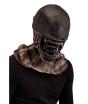 Máscara alienígena de látex com aba de papelão