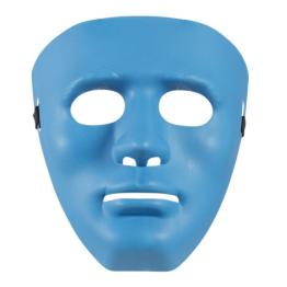 Máscara de fantasia Anônimo Azul