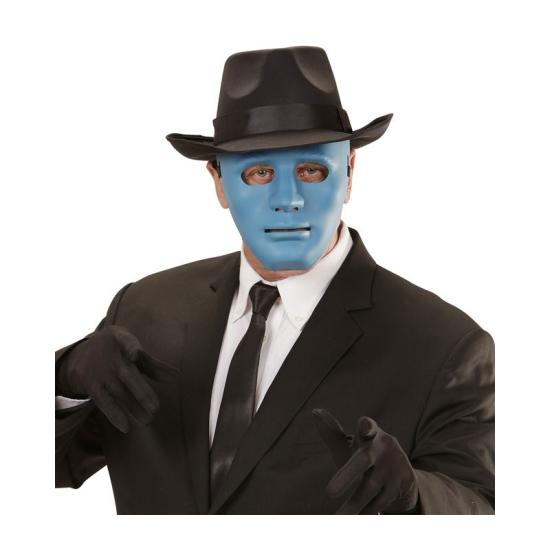 Máscara de fantasia Anônimo Azul