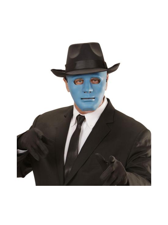 Máscara de fantasia Anônimo Azul