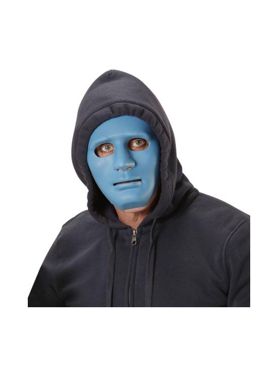 Máscara de fantasia Anônimo Azul