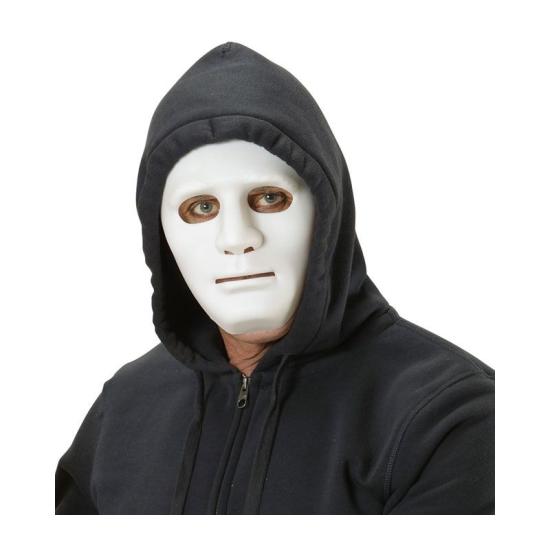 Máscara de fantasia Anonymous branca