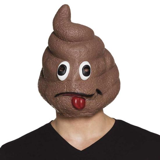 Máscara de cocô de vaca. Máscara de cocô de vaca.