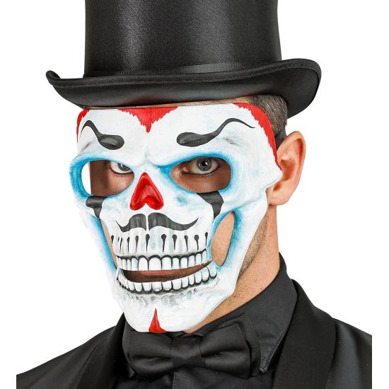 Máscara de caveira adulta Dia de los Muertos Máscara de caveira adulta Dia de los Muertos