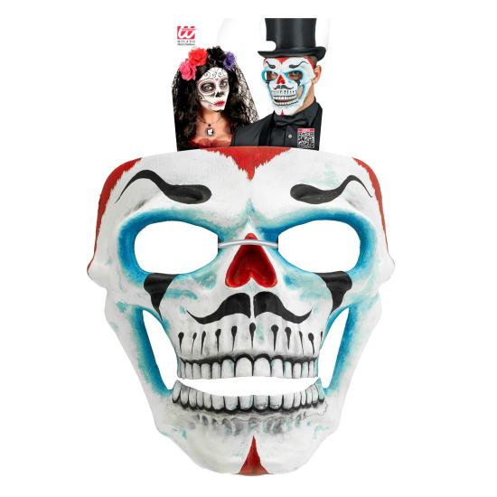 Máscara de caveira adulta Dia de los Muertos Máscara de caveira adulta Dia de los Muertos