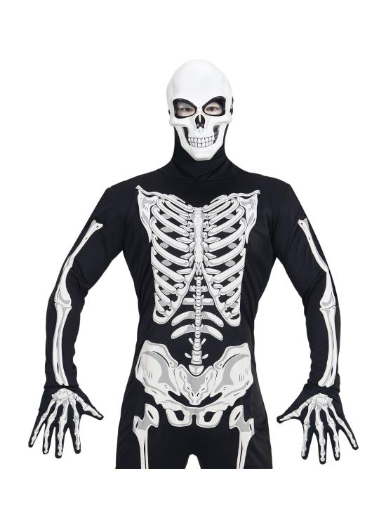Máscara de caveira de Halloween