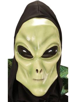Máscara de capuz alienígena adulto