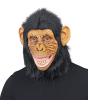 Máscara de Chimpanzé de Látex com Cabelo – Widmann | Fantasia para Adulto