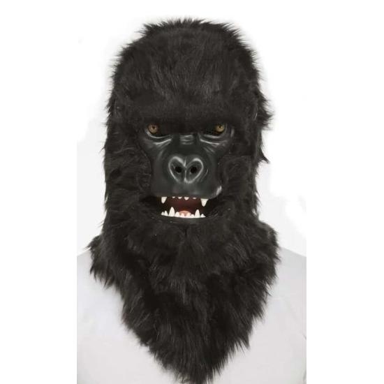 Máscara Animal Gorila Adulto com Mandíbula Móvel