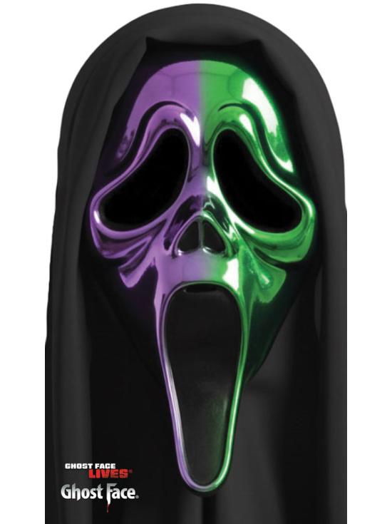 Máscara Chrome Ombre Ghost Face