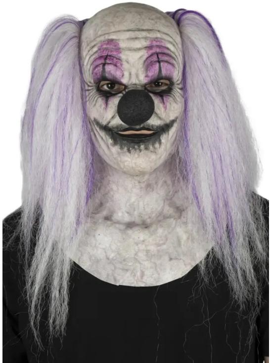 Máscara realista e assustadora do palhaço Daffy para o Halloween – Hyper Mask