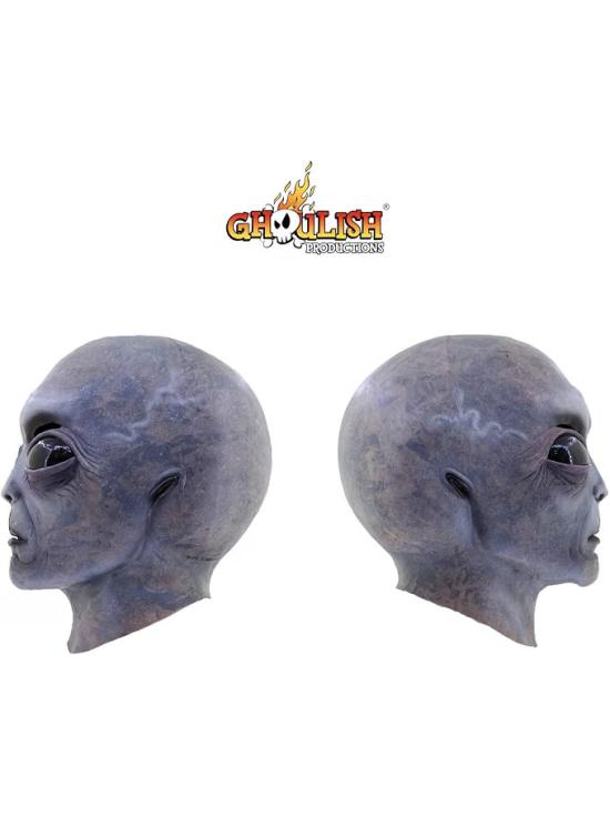 Máscara Alien Área 51 de Látex Ghoulish Productions Adulto