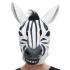 Máscara Animal Zebra de Látex Adulto