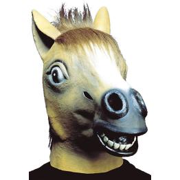 Máscara de Cavalo para Fantasia com Cabelo