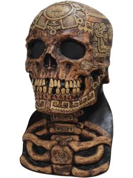 Máscara de Caveira Asteca para Adultos, Látex | Ghoulish Productions Copy