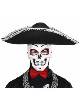 Máscara de Caveira Dia de los Muertos