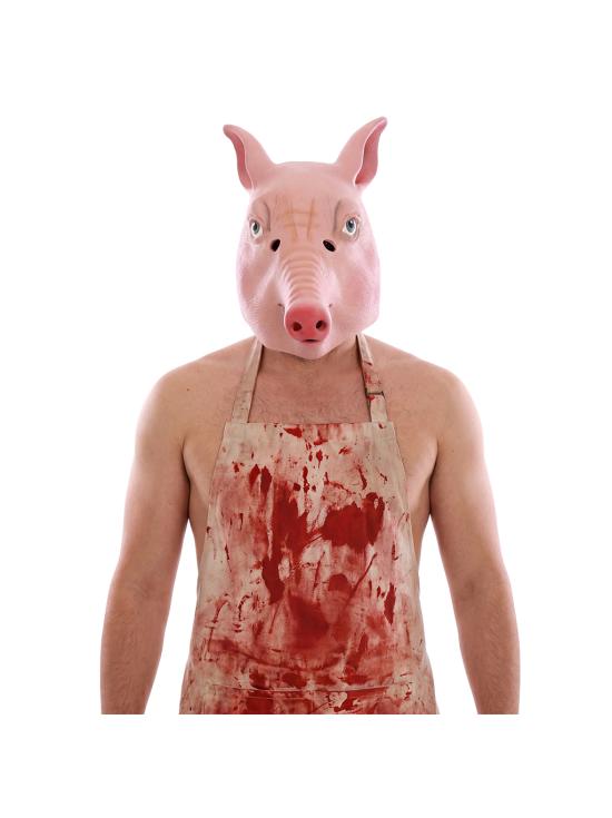 Máscara de Porco Rosa