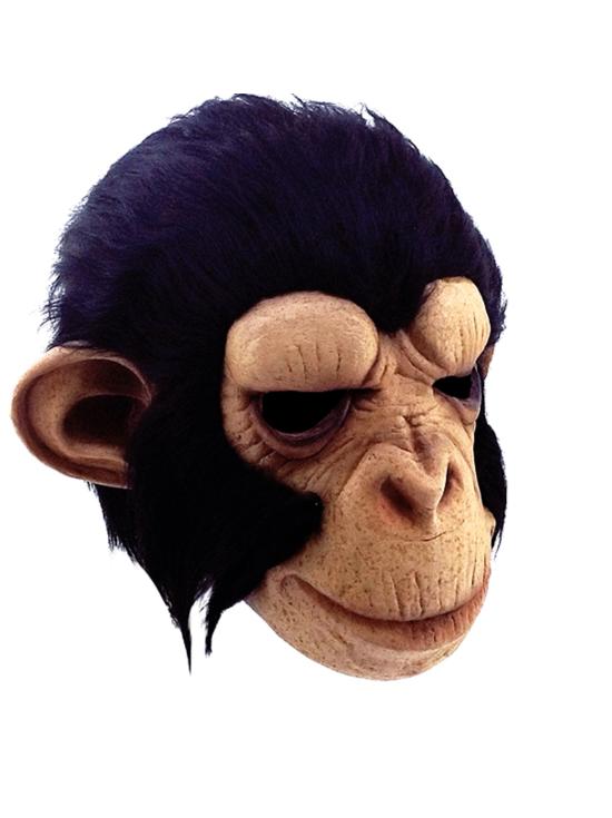 Máscara realista de látex do chimpanzé George – Ghoulish Productions