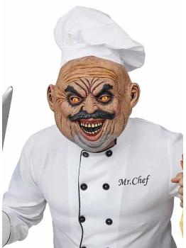 Máscara de chef de terror