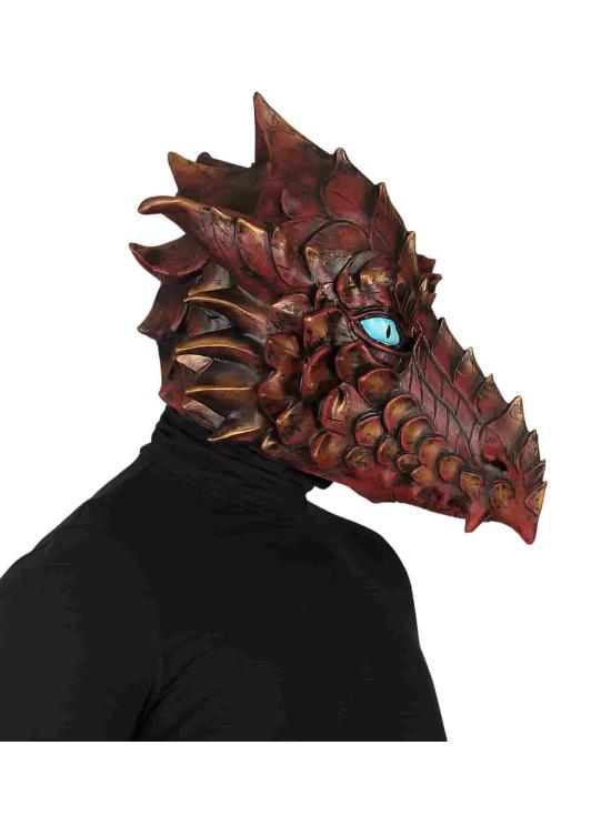 Máscara de Dragão Vermelho