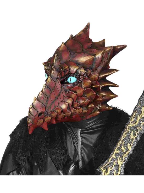 Máscara de Dragão Vermelho