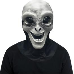 Máscara alienígena sorridente para adultos