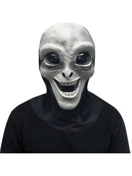 Máscara alienígena sorridente para adultos