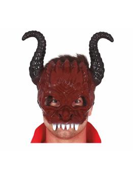 Máscara de Halloween do Diabo