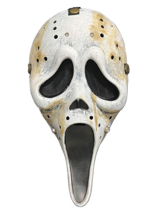 Conjunto de 2 máscaras de hóquei Ghost Face
