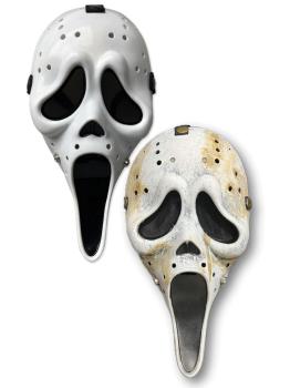 Conjunto de 2 máscaras de hóquei Ghost Face