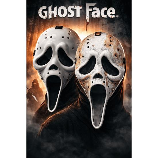 Conjunto de 2 máscaras de hóquei Ghost Face®
