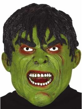 Máscara econômica de látex Hulk