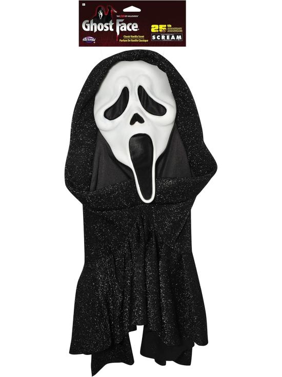 Máscara do Ghostface Scream - 25º Aniversário - Máscara de Terror para o Halloween