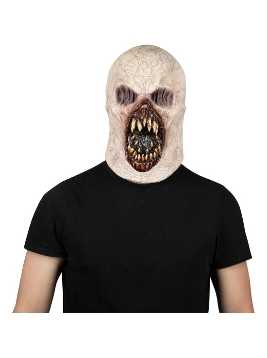 Máscara de látex assustadora de guarda alienígena cego para o Halloween