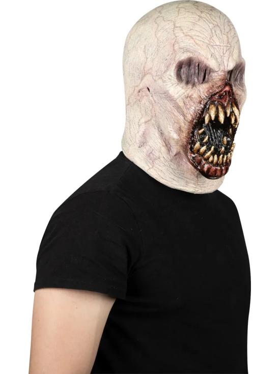 Máscara de látex assustadora de guarda alienígena cego para o Halloween