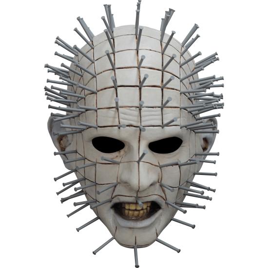 Máscara de látex Pinhead da linha Hellraiser. Máscara de látex Pinhead da linha Hellraiser.