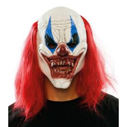 Máscara de palhaço assassino sangrento de Halloween