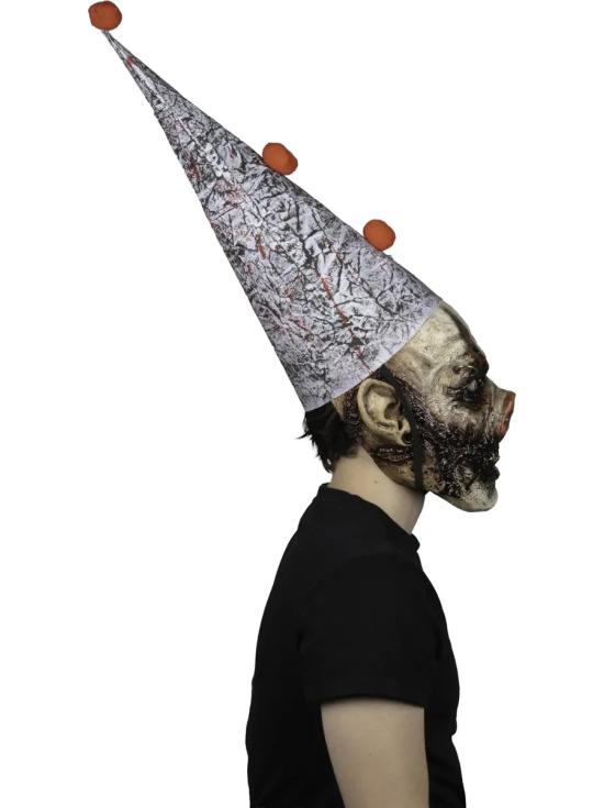 Máscara de Palhaço Encharcado e Assustadora para o Halloween