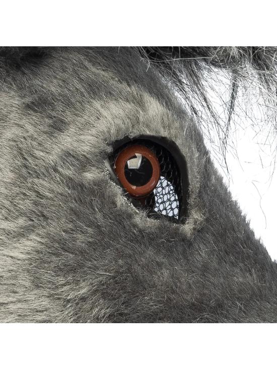 Máscara de Burro de Pelúcia para Adultos