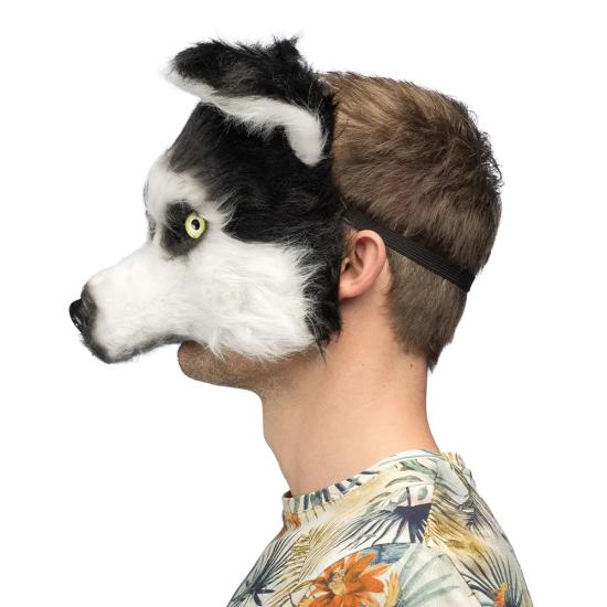 Máscara de Pelúcia Husky