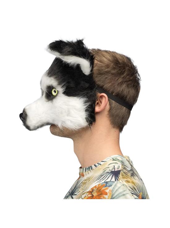 Máscara de Pelúcia Husky